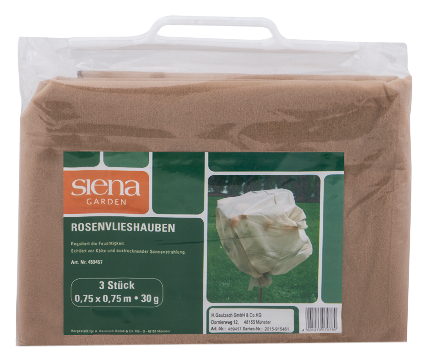 Rosenvlieshaube 75x80 cm 5 Stk