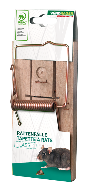 Rattenfalle Holz 1Stk.