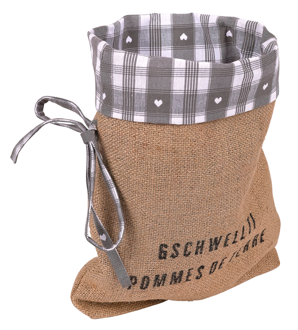 Kartoffelsack Karo Herz