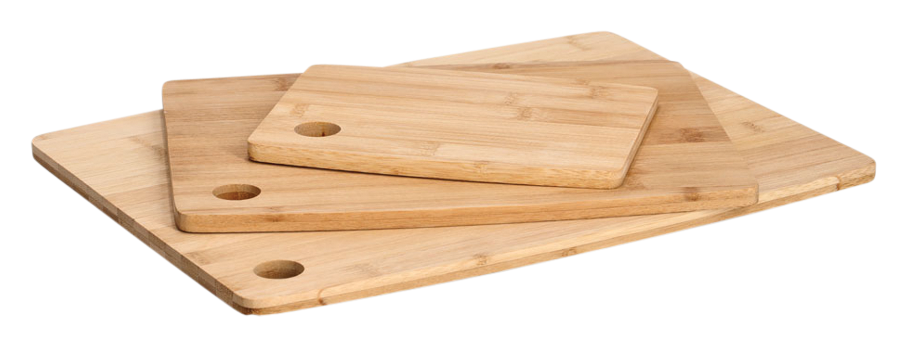 Schneidebretter Bambus 3tlg.