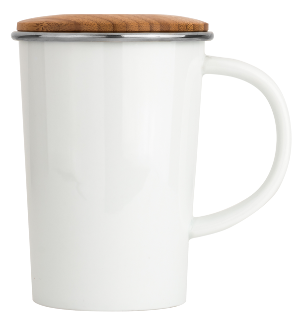 Teetasse mit Filter u.Deckel