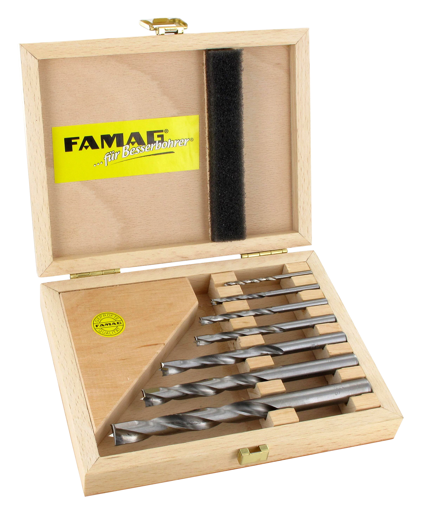 Holzspiralbohrersatz HM 7tl.