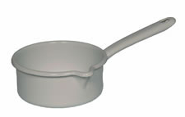 Stielkasser. Email ws ø14cm