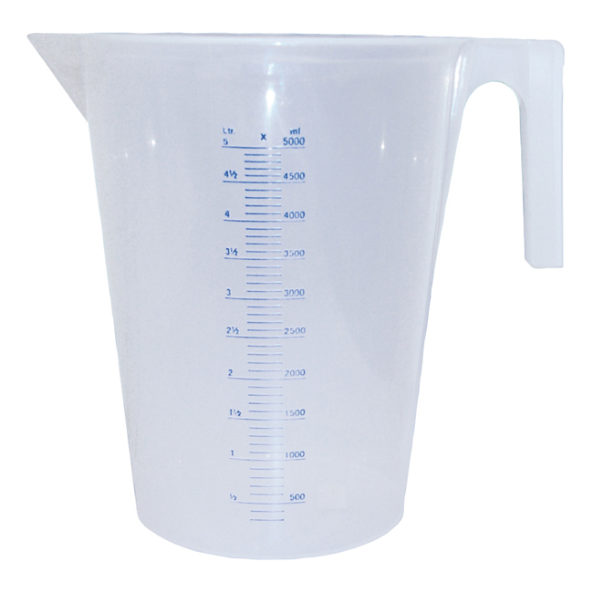 Messbecher transparent 5 l