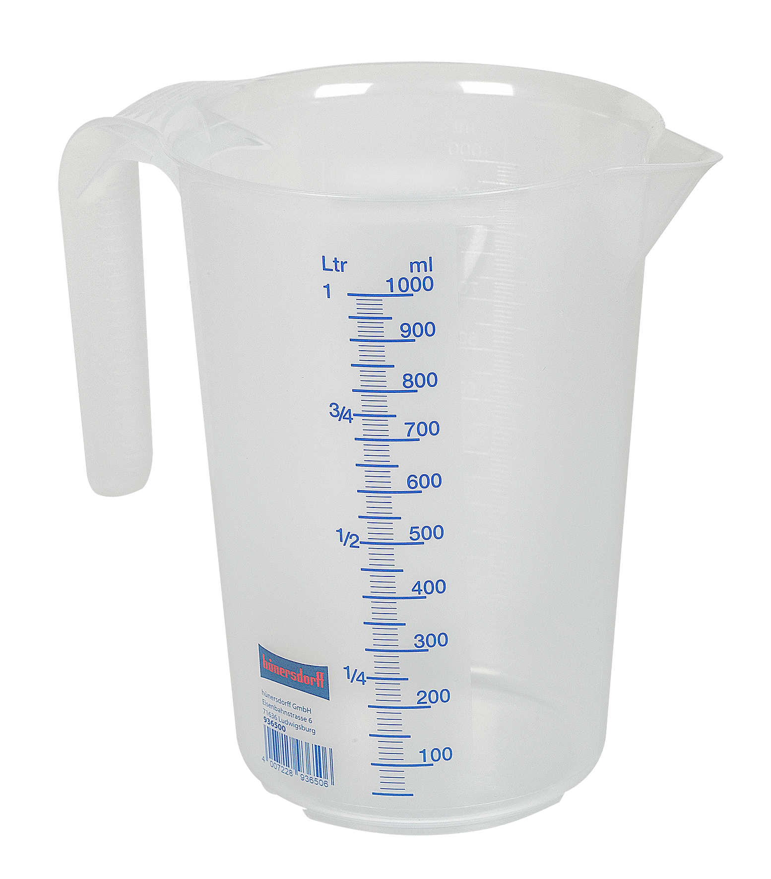 Messbecher transparent 1 l