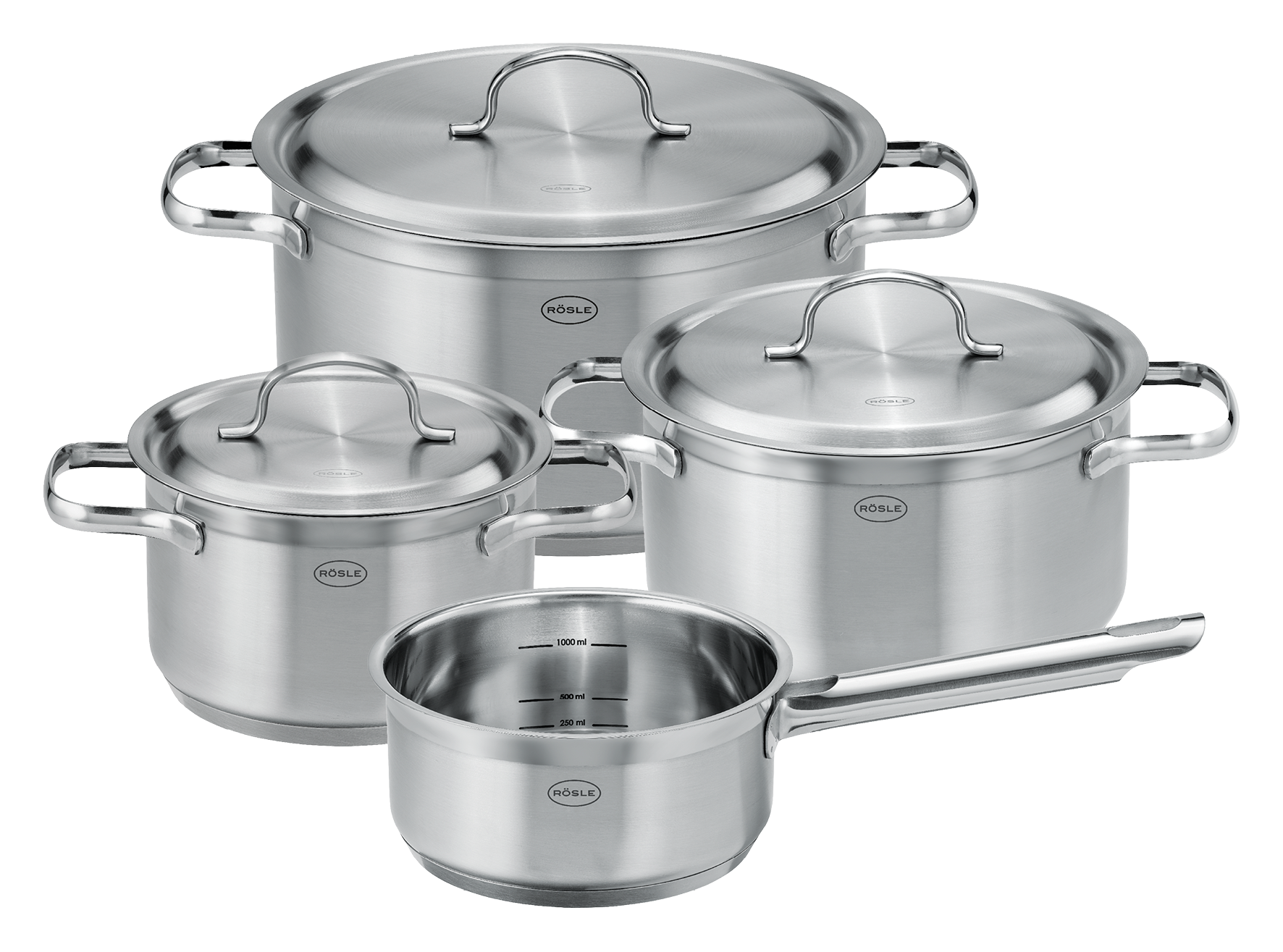 Topf-Set Purelem. 4-teilig