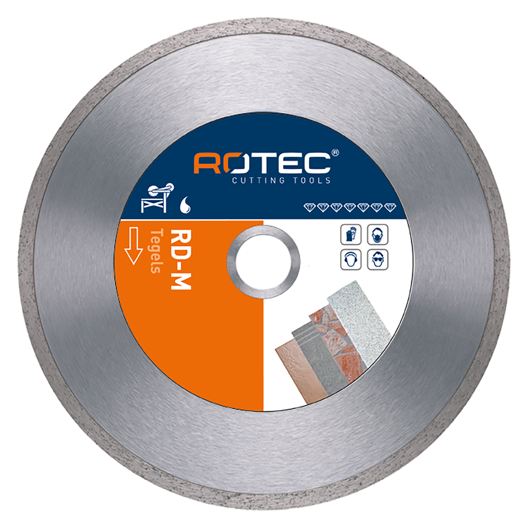 Diamanttr. Fliesen RD-M 125 mm