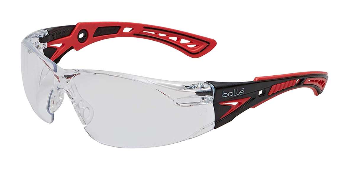 Schutzbrille klar Rush+