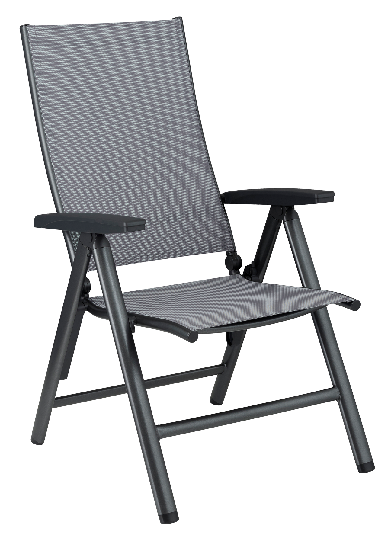 Klappsessel Cirrus grau anth.