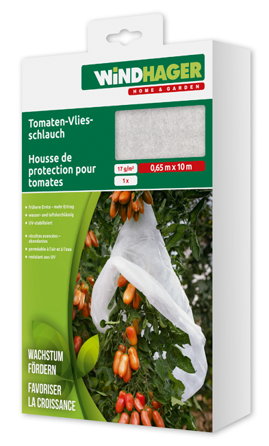 Tomaten-Vliesschlauch 10x0.65m