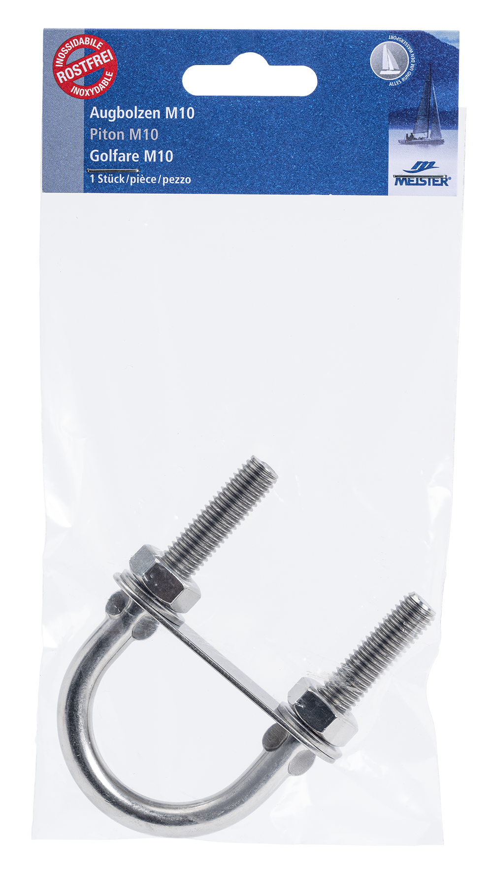 Rundstahlbügel M10 inox