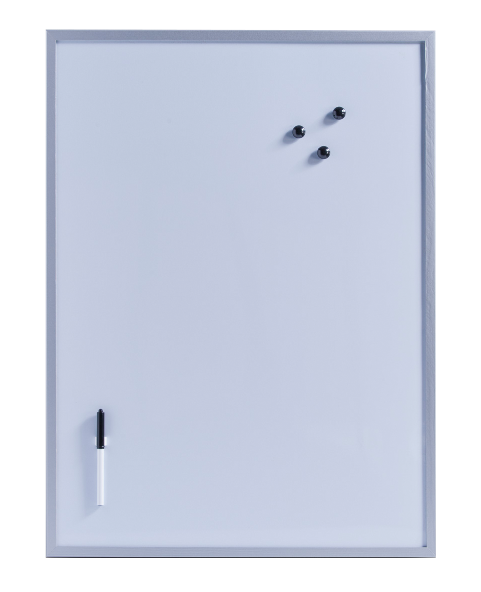 Magnet Memobord grau 60x80cm