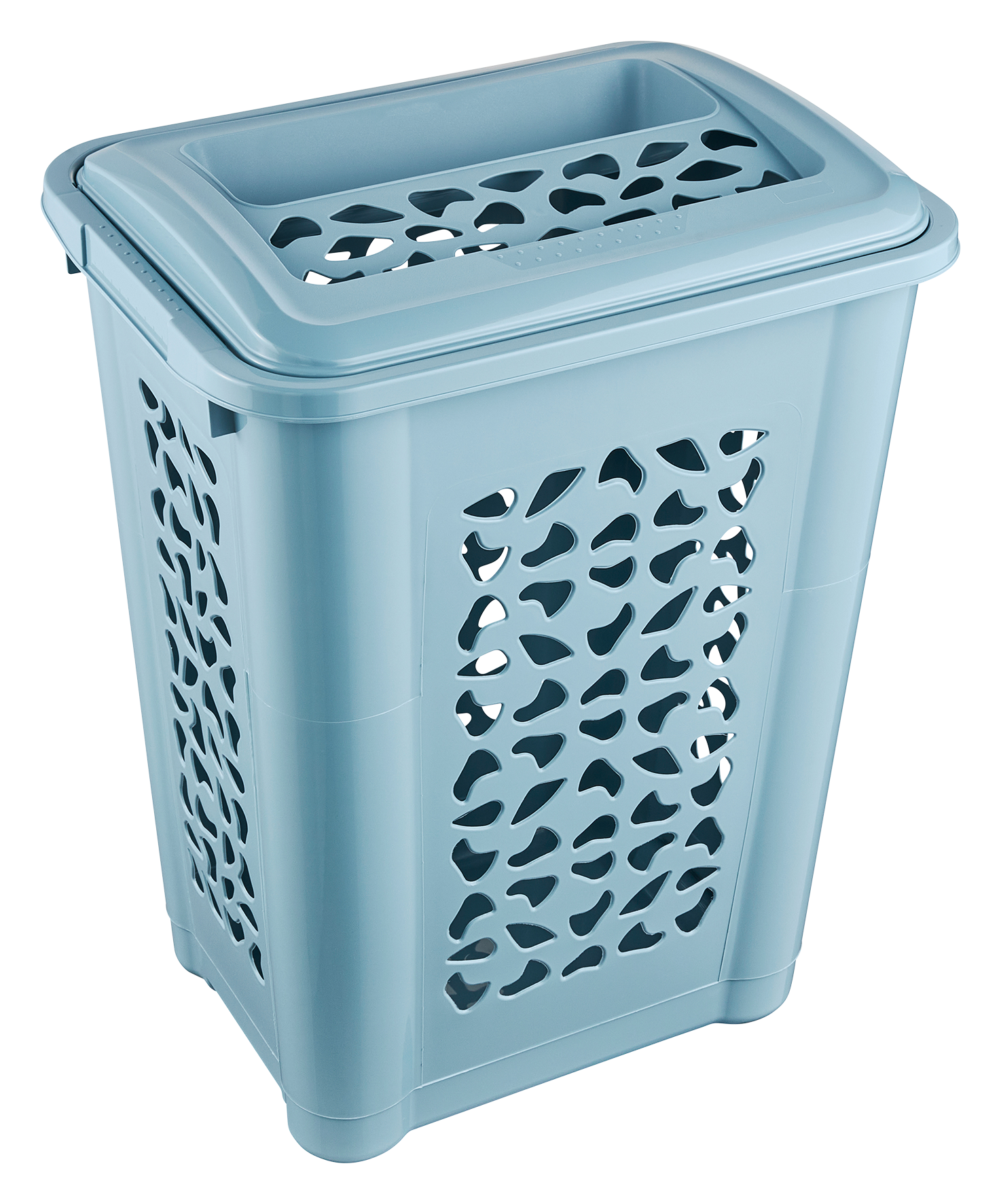Wäschebox blau 60l