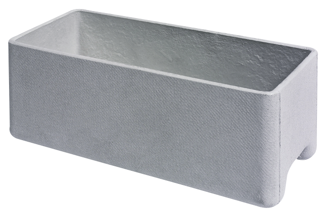 Balconia weiss 100x17x17 cm