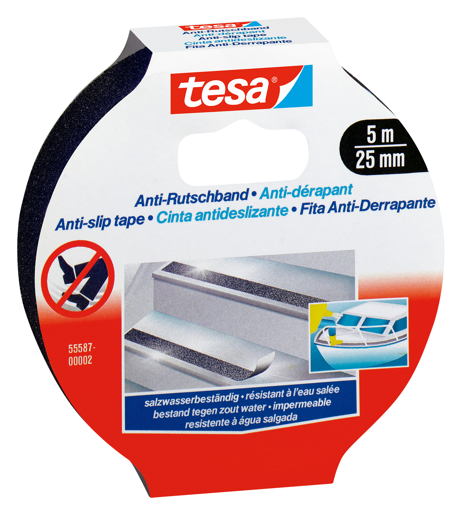 Antirutschband 5:25 schwarz