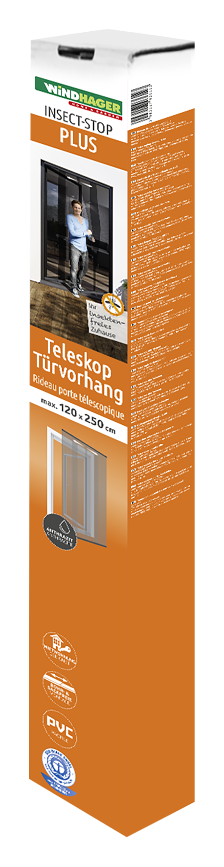 Teleskop Türvorhang 250x120cm