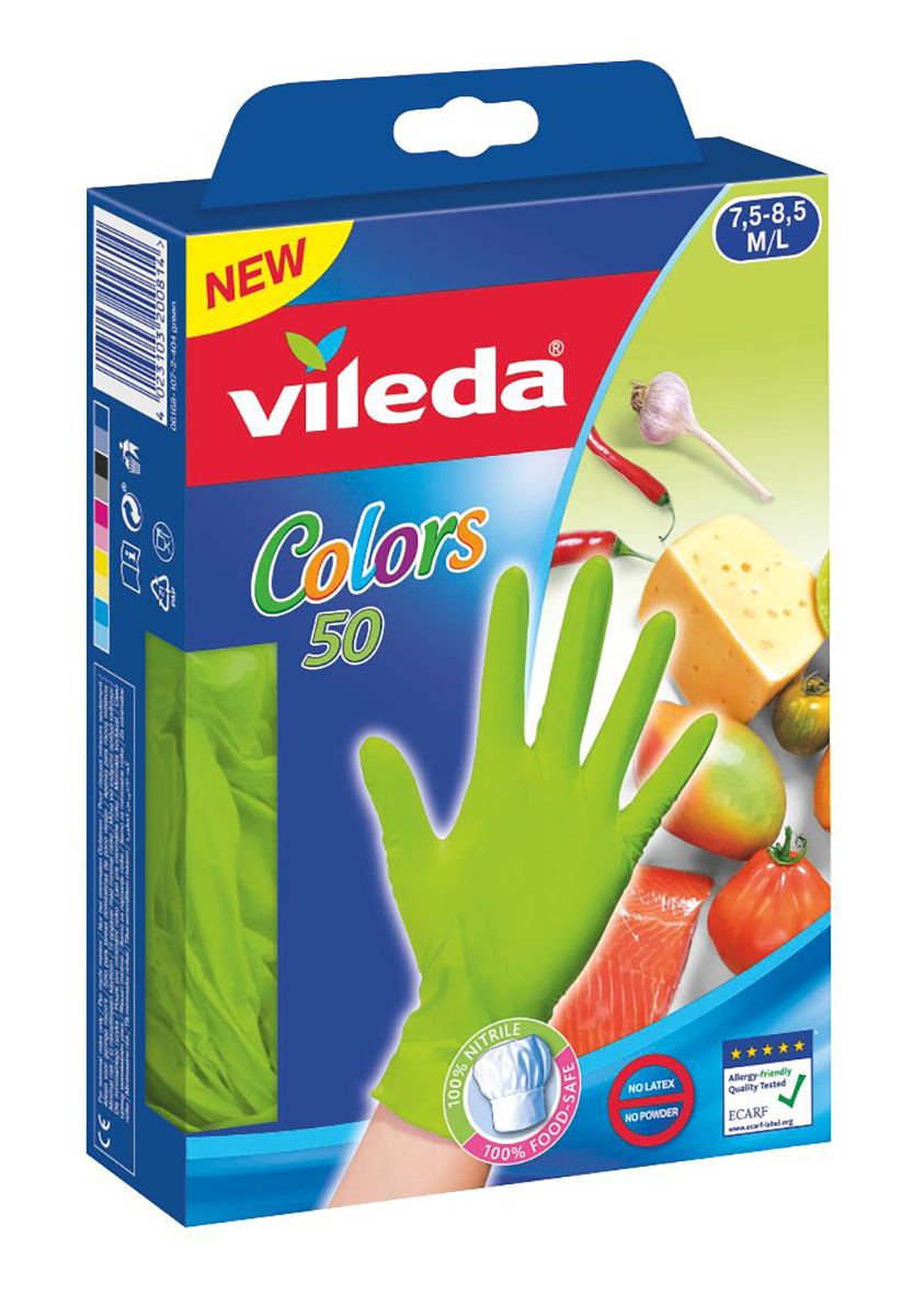 Einweghandschuh Colors M L