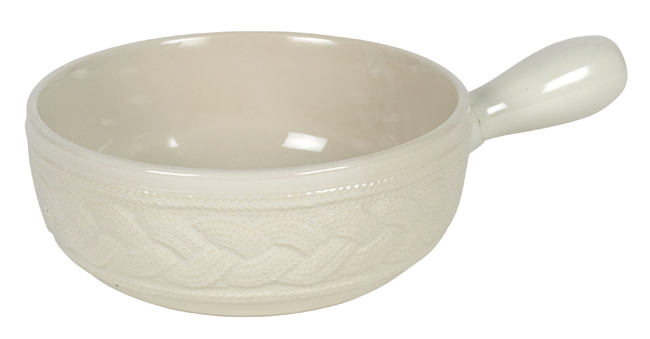 Fonduec. Strick crème 23 cm