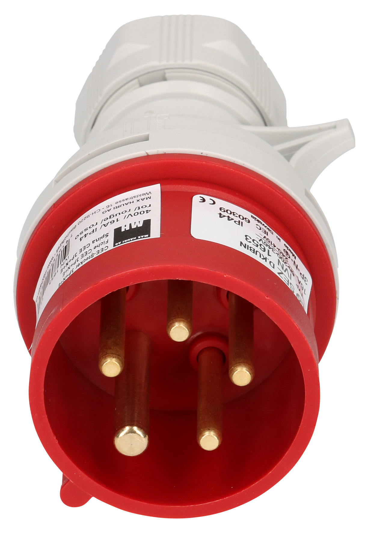 SteckerCEE 5P 16A400V IP44 rt