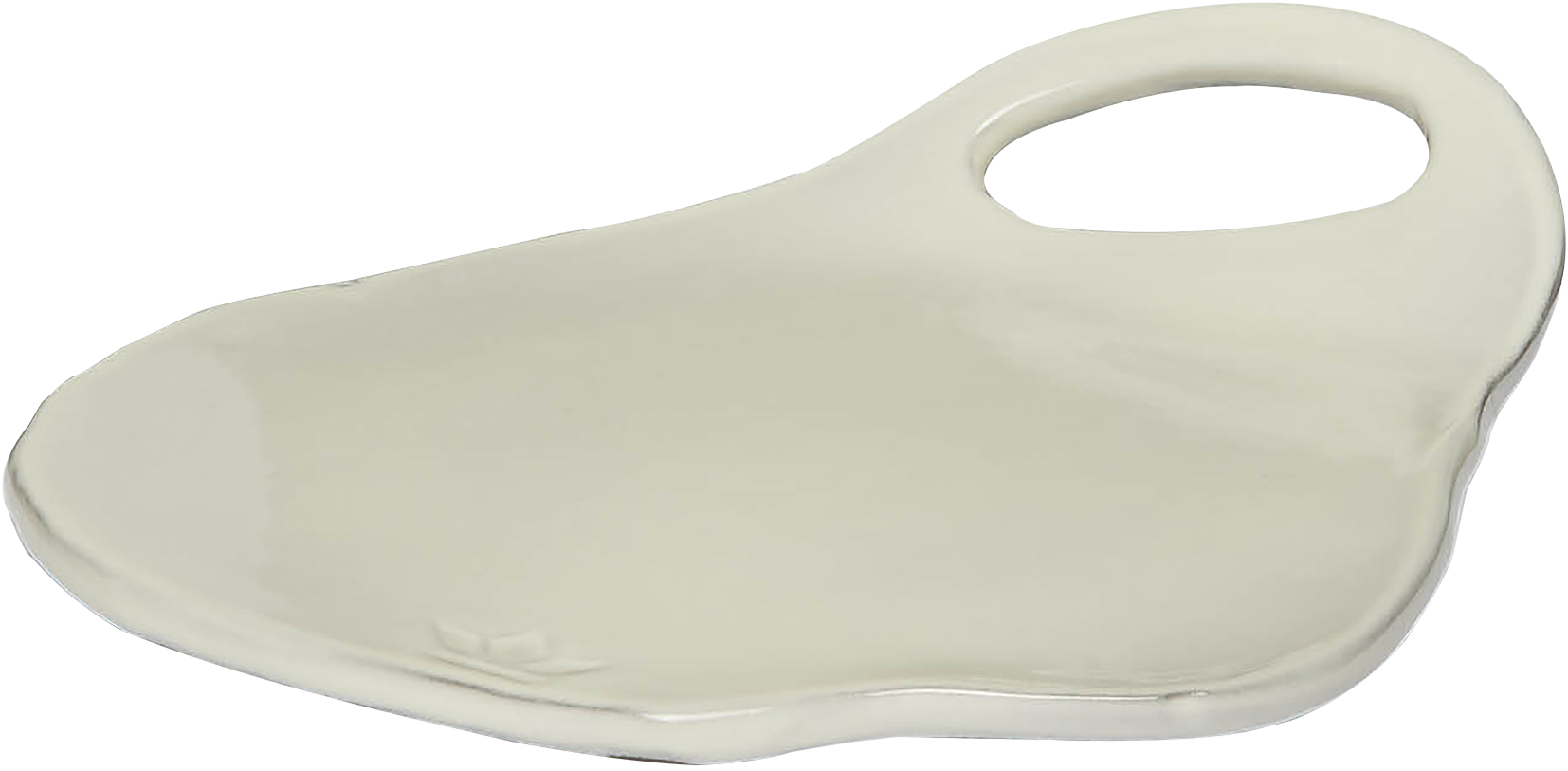 Platte Lola weiss 28x23.5cm