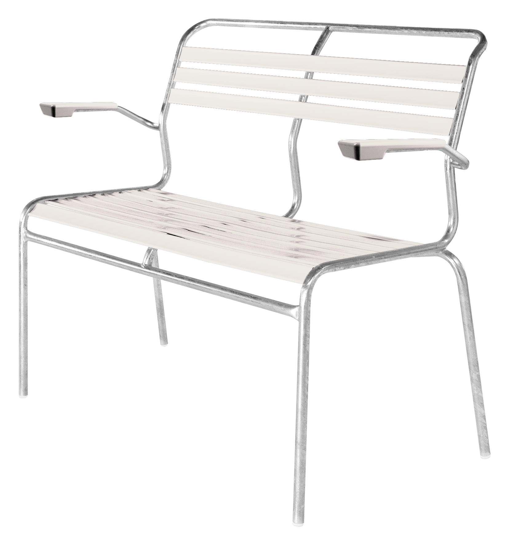 Bank Lätli m.Arml. 2er p.sand