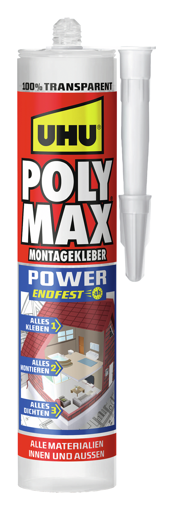 Montagekleber Poly Max 300g tr