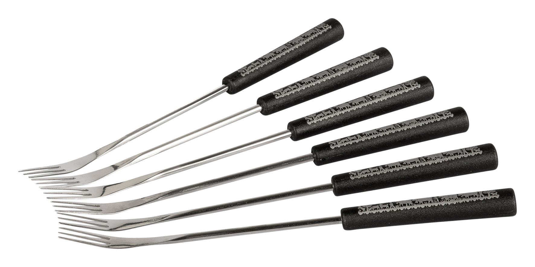 Fonduegabel Alpaufzug 6Stück