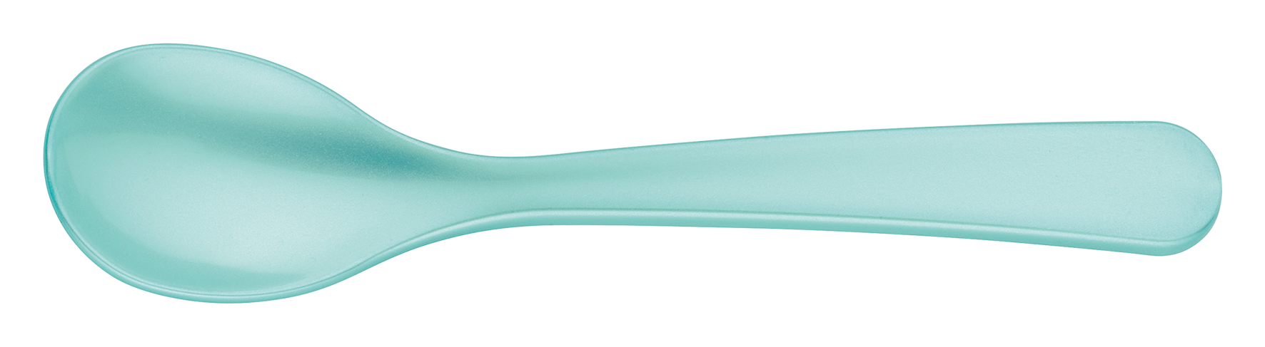 Eierlöffel Colore türkis 12 cm