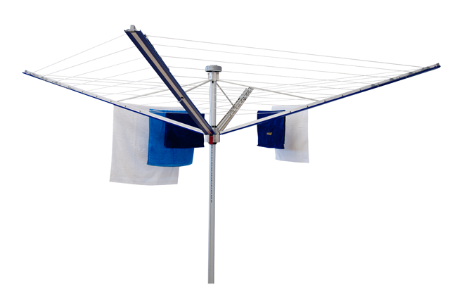 Wäscheschirm Lady Plus blau