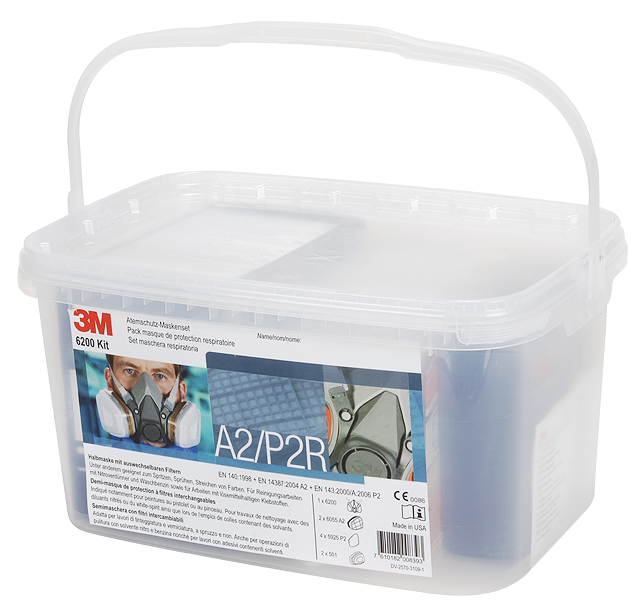 Atemschutz Halbmaskenset 6200