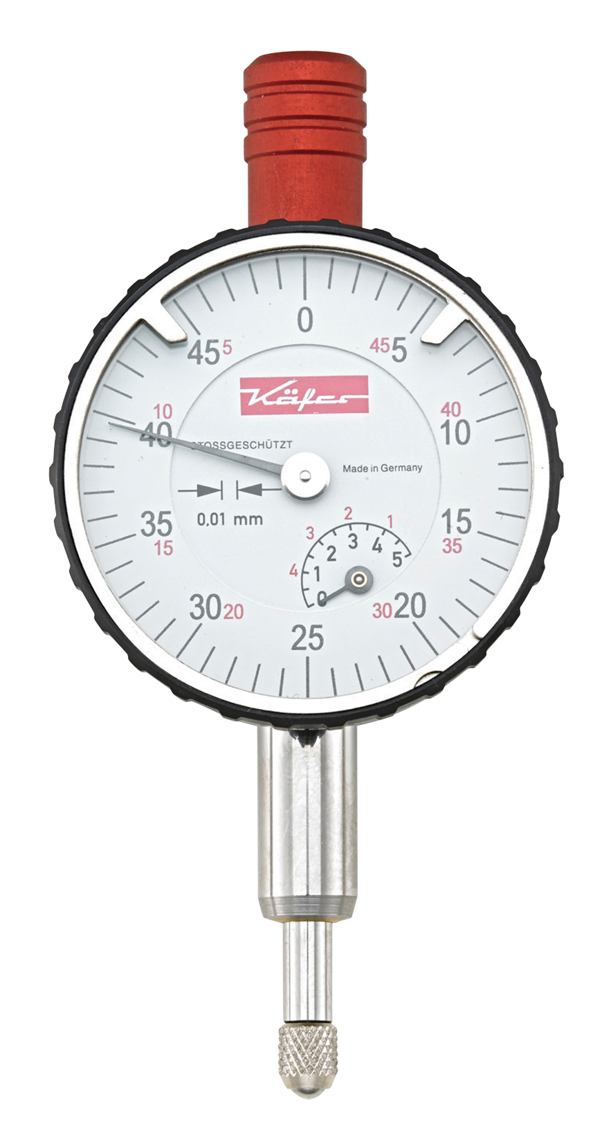 Messuhr 0.01/10 stossfest