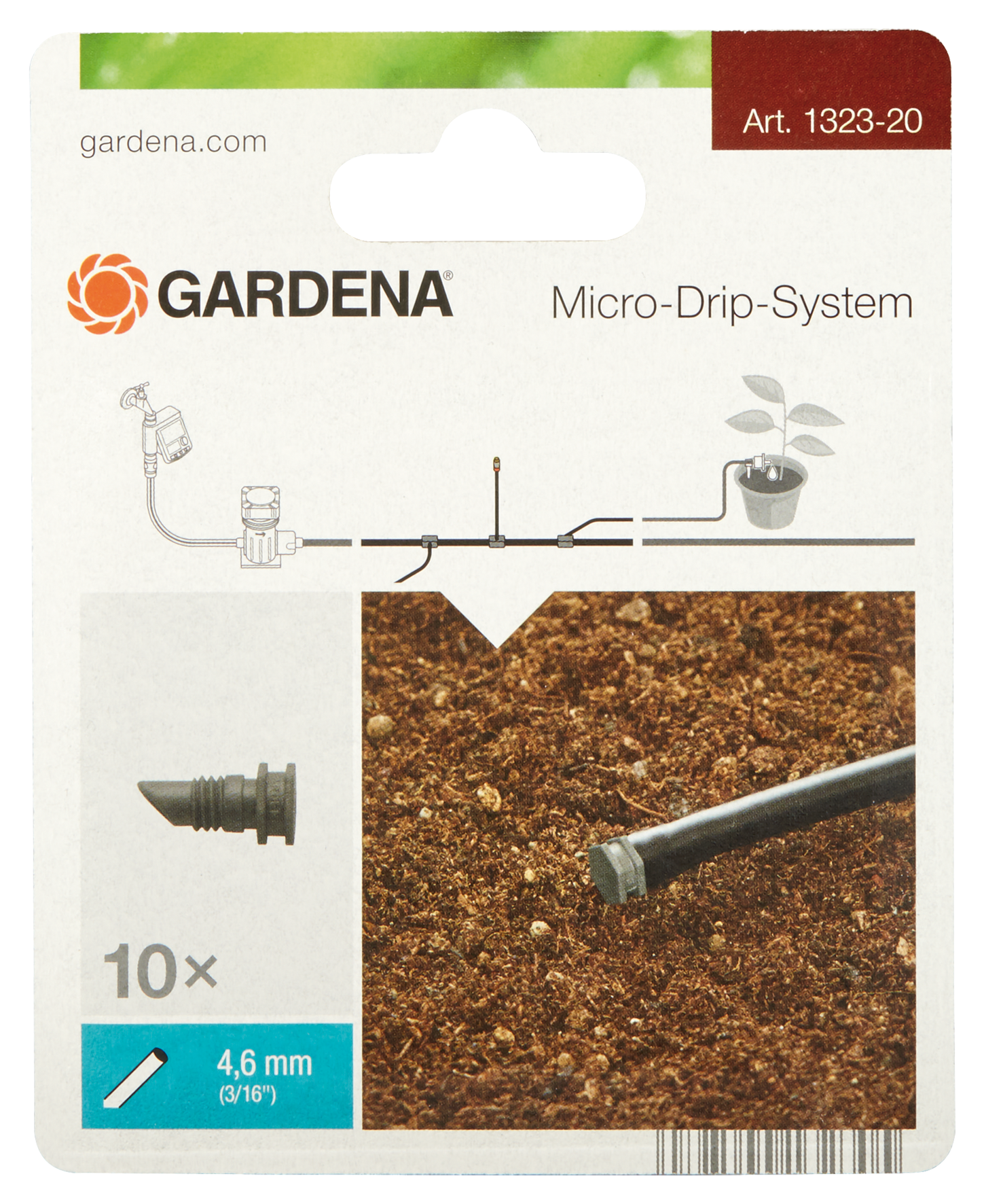 Verschlussstopfen 4.6mm 3/16"