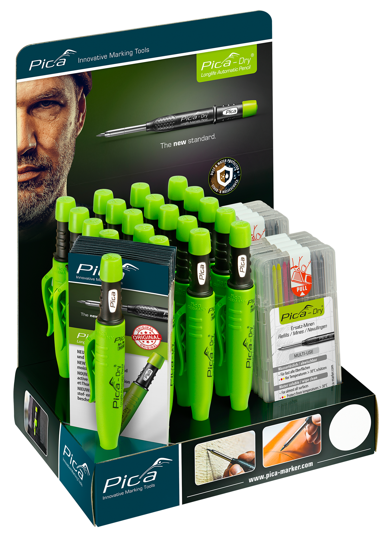 Marker Display Dry Basis