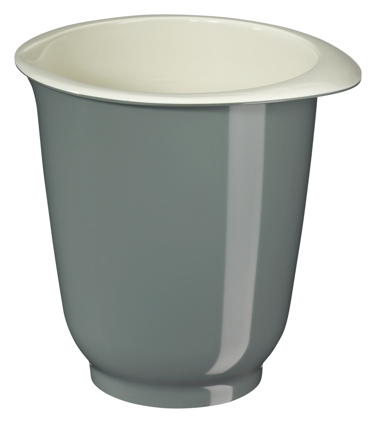 Rührbecher grau 1 l