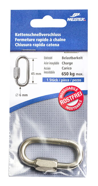 Rapid-Kettenglied ø6mm 45mm