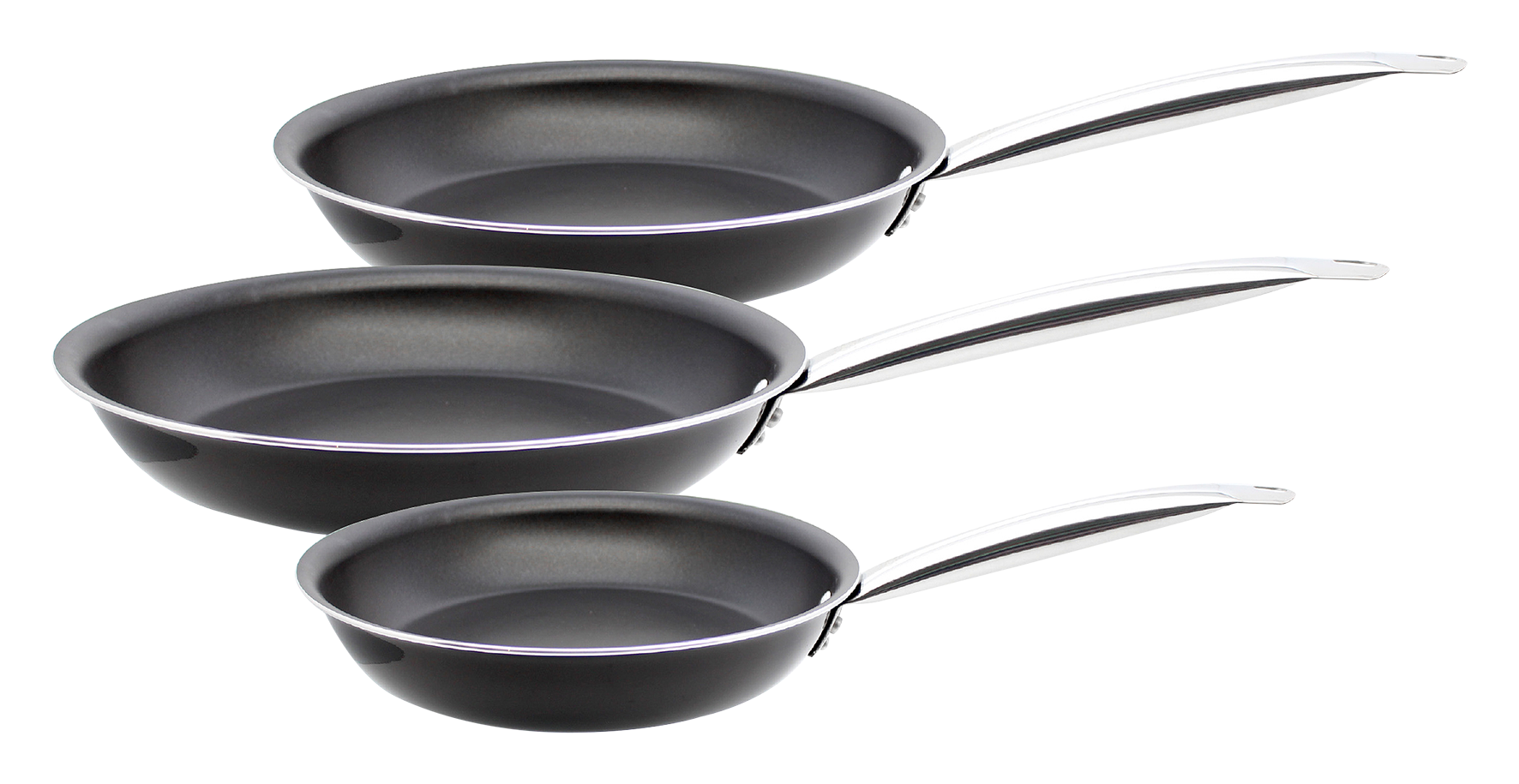 Bratpfan.Set Imbiss 3tlg.