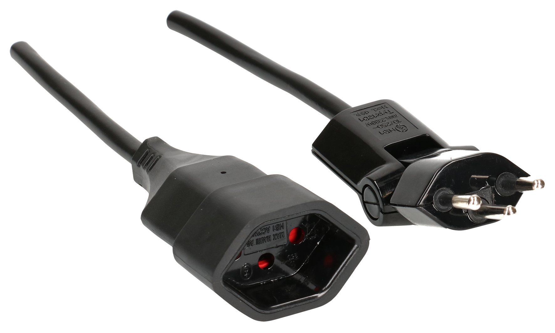 Ver.kabel TD T12/T13clip 3m sw