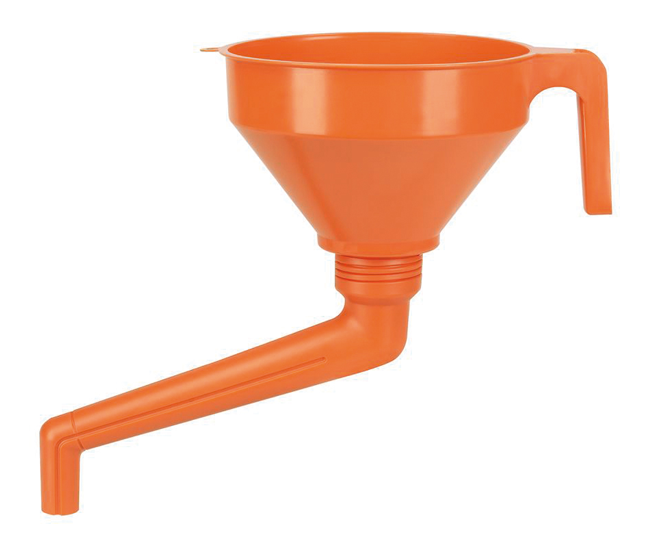 Trichter PE mit Sieb 160 mm Wi