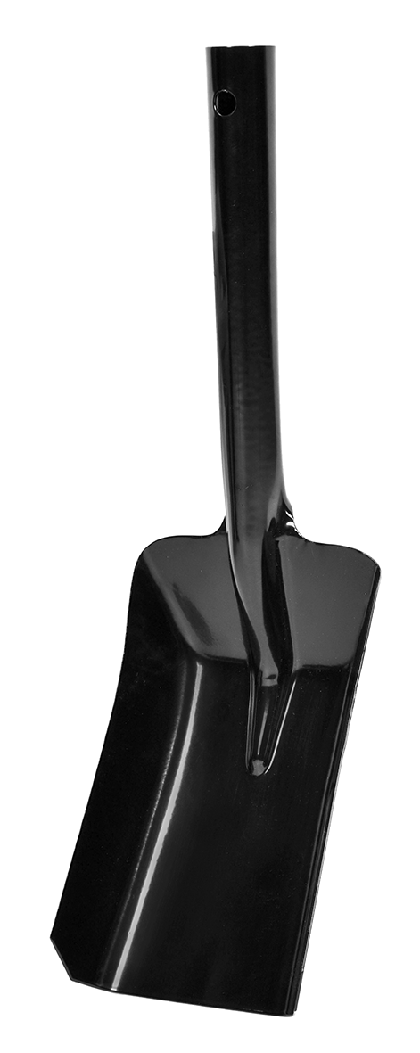 Kohlenschaufel schwarz 40x12cm