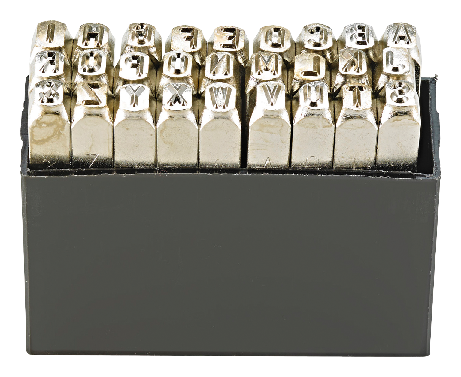 Stahlstempel Buchstaben 4 mm