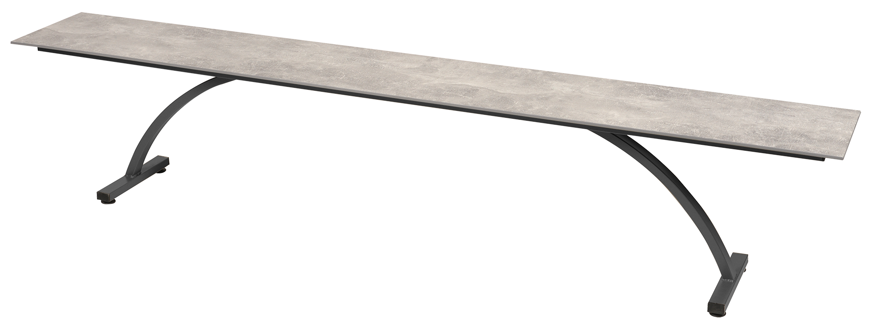 Bank Bernardino beton 220x32cm