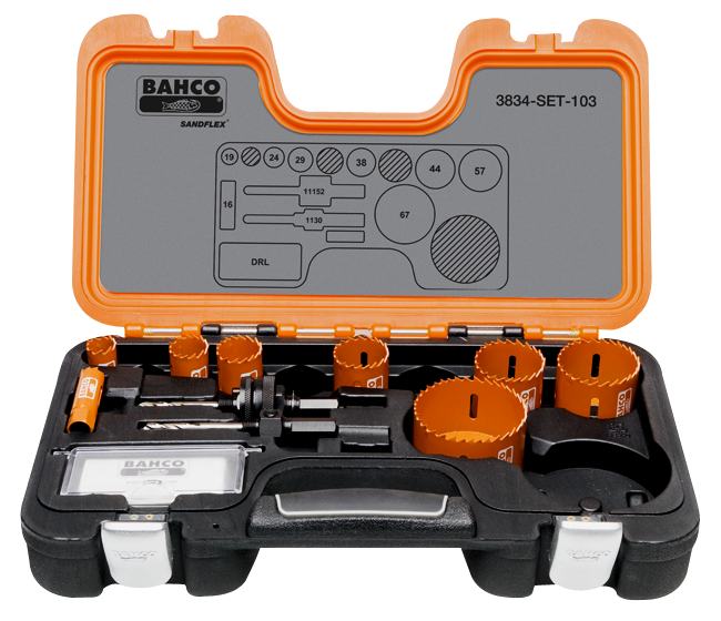 Lochsägensatz Sandflex 11tlg.