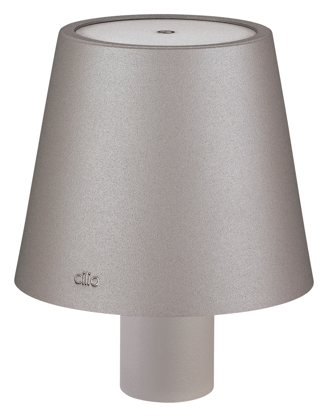 LED-Flaschenlampe Luce grau