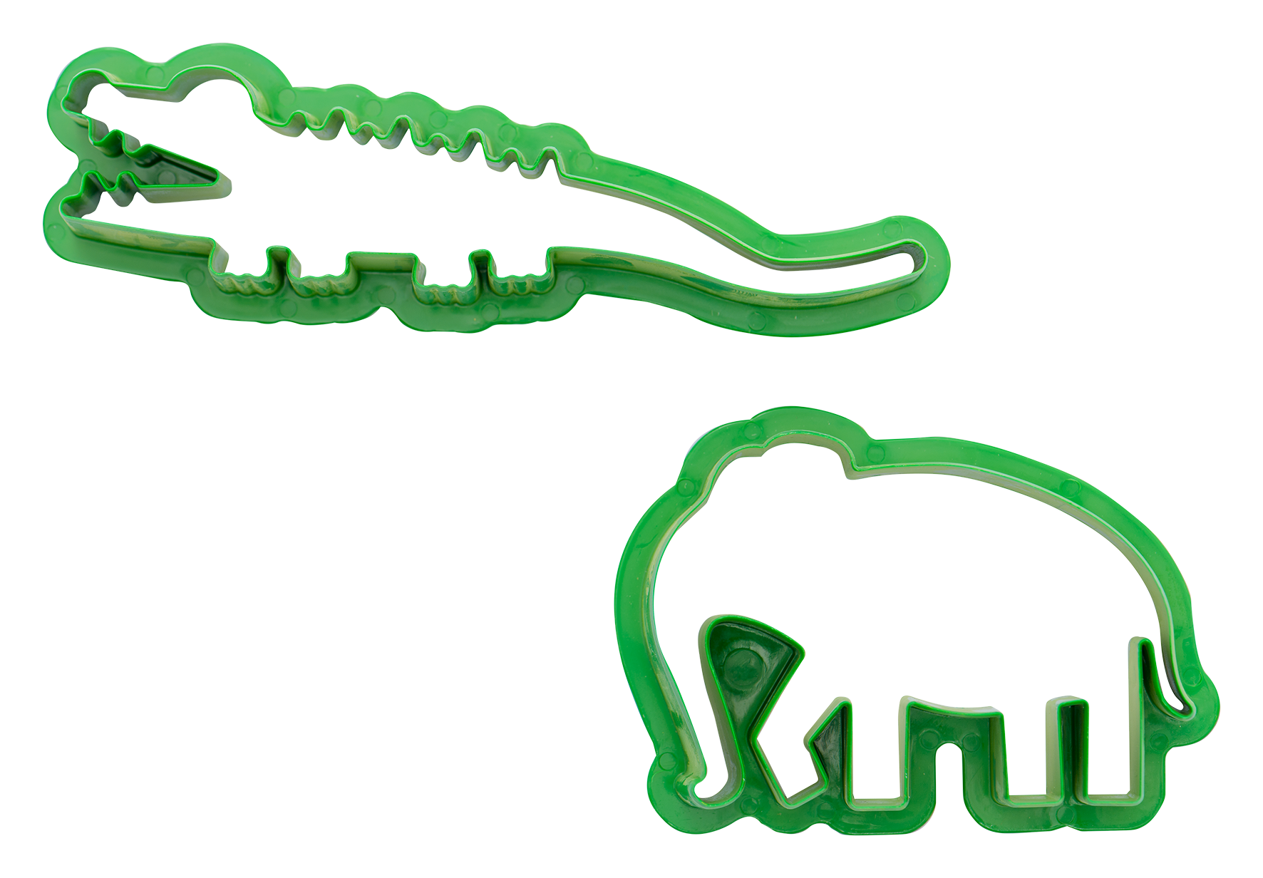 Ausstecher 2er Krok.Elefant