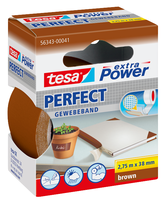 Gewebeband Extra P 2.75:38 br