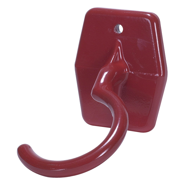 Fahrradhaken 245x420 mm rot