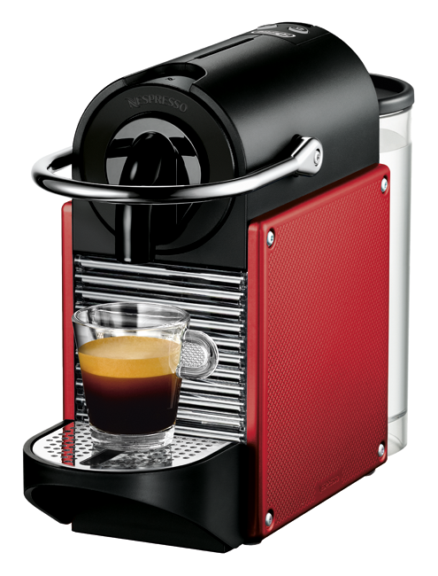 Nespressomaschine Pixie red
