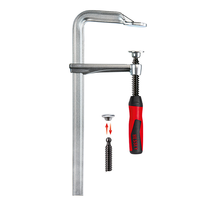 Ganzstahlschraubzw 2K 120/60