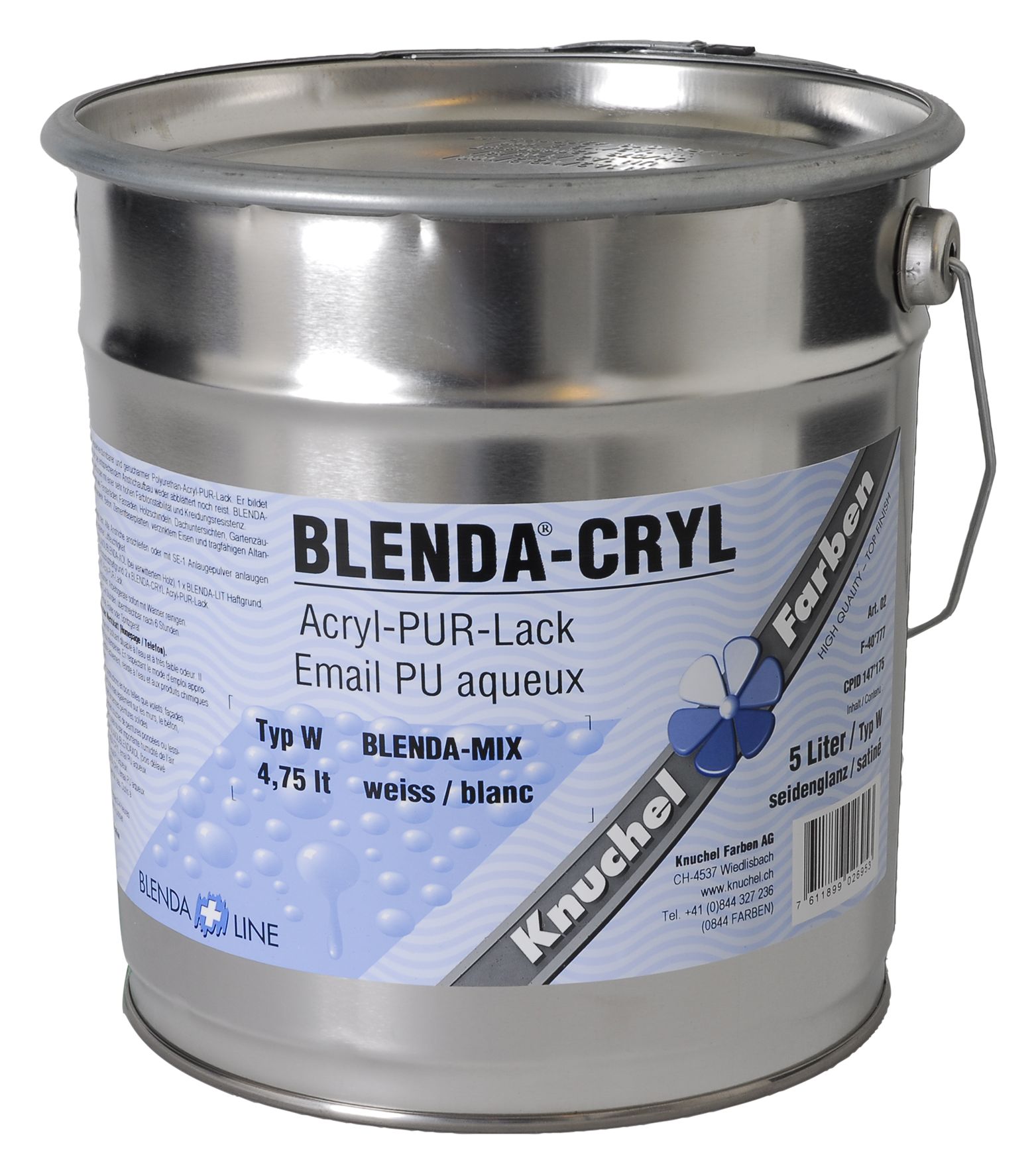 Blenda-Cryl 5 l weiss