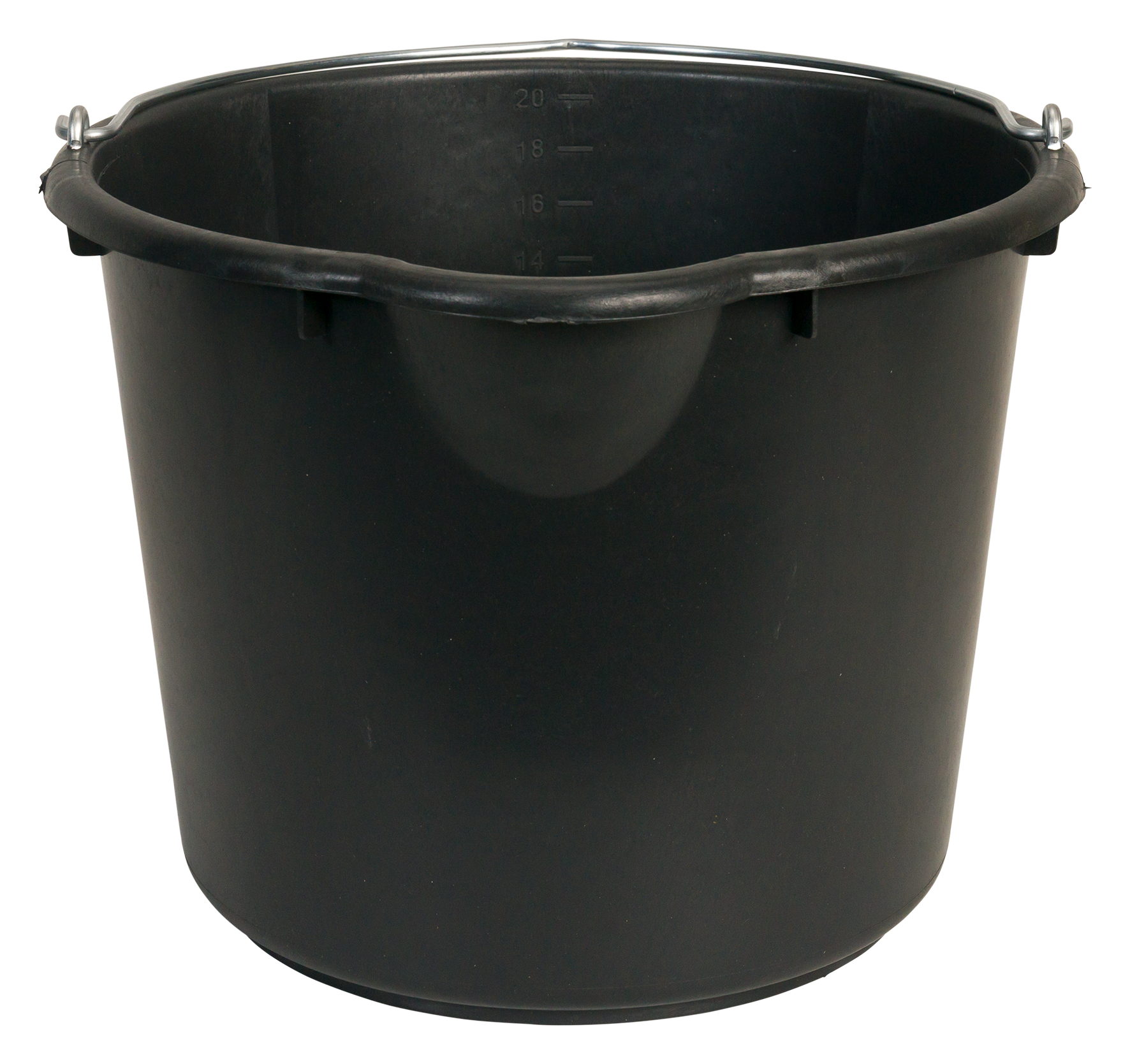 Pflasterkessel 20 l Bügel sw